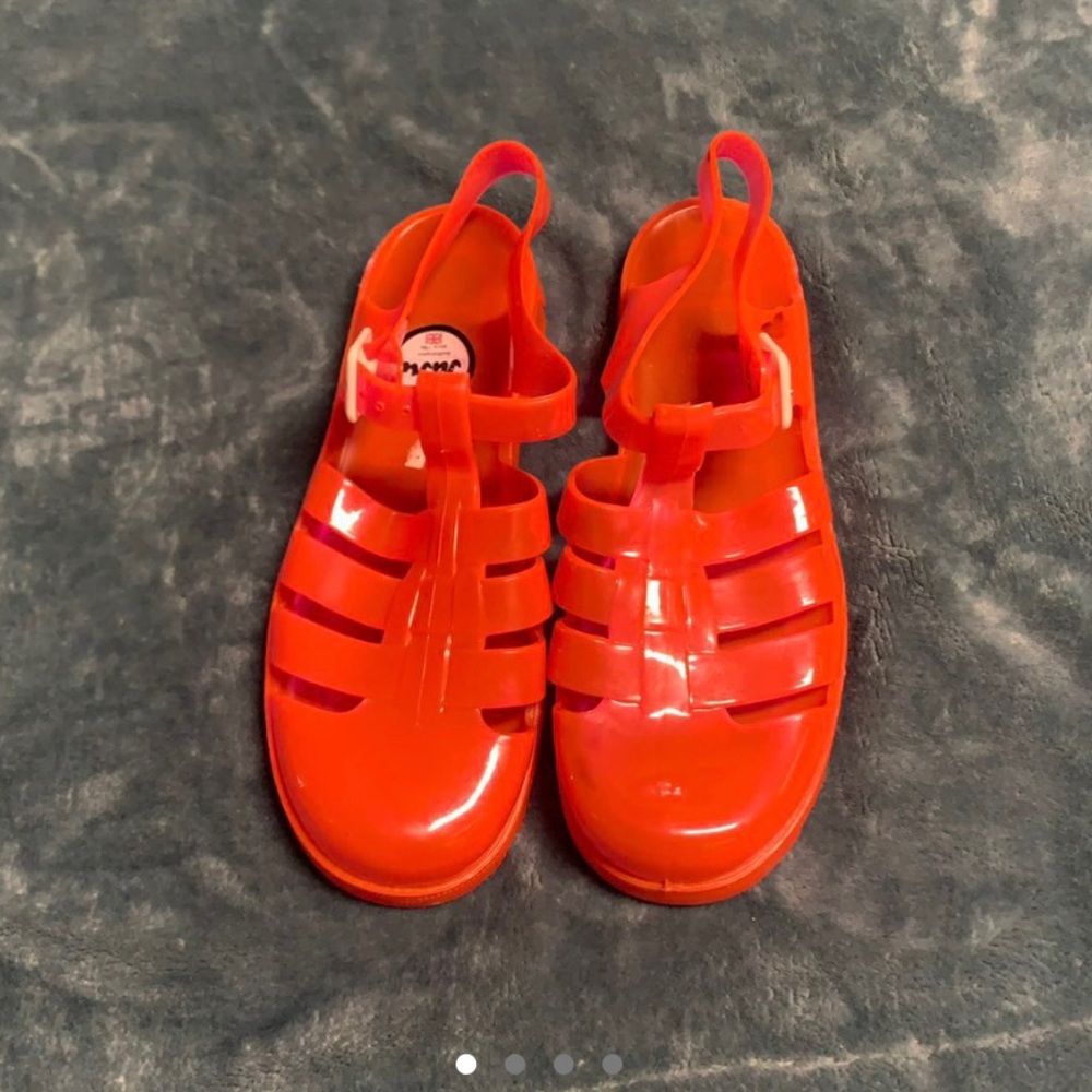 ❤️‍🔥 Vintage Juju Orange Jelly Sandals ❤️‍🔥